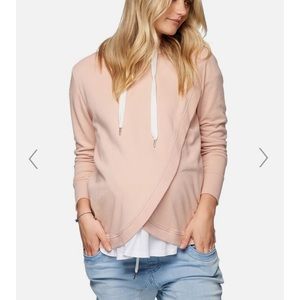 Bae the Label maternity and nursing hoodie